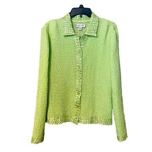 Lime Green Summer Cardigan